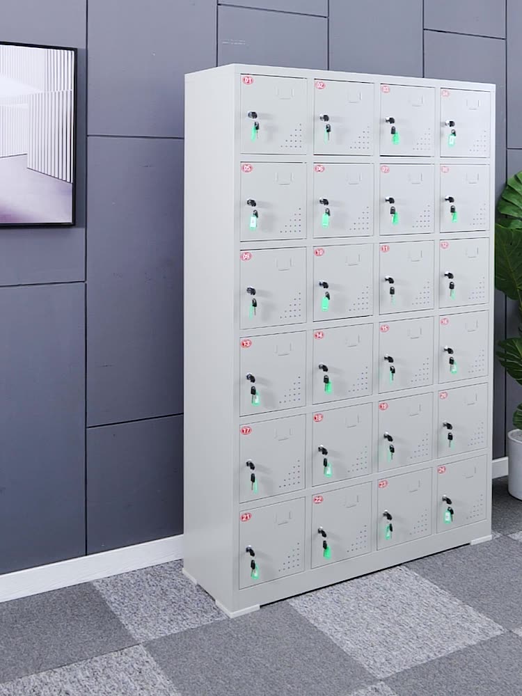 Construction site power tools charging cabinet with lock mobile phone storage cabinet USB force storage shielded cabinet Flat panel walkie-talkie