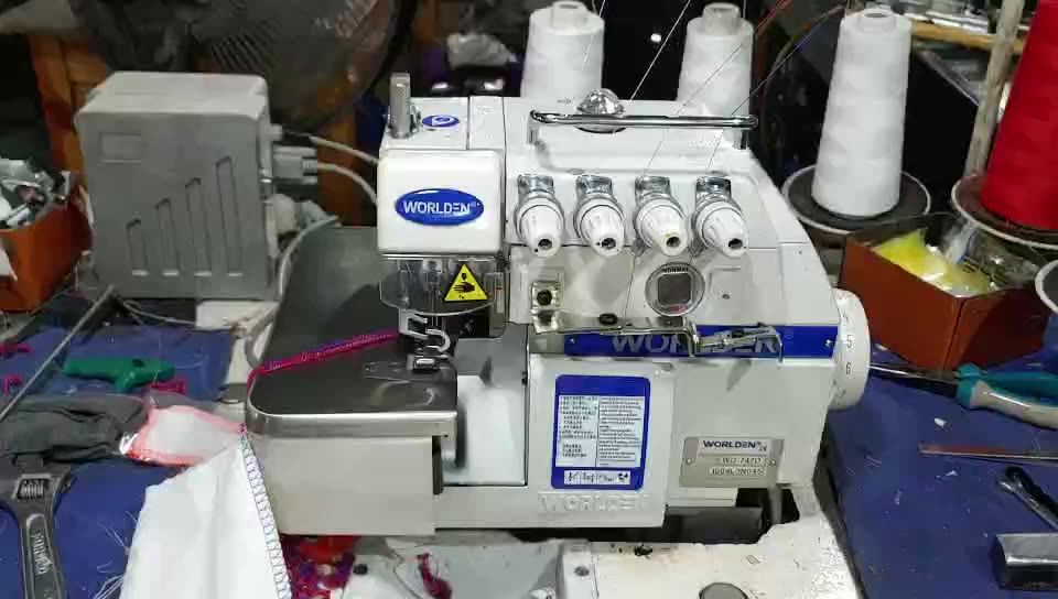 7473g De Alta Velocidad Industrial Nueva Máquina De Coser Overlock