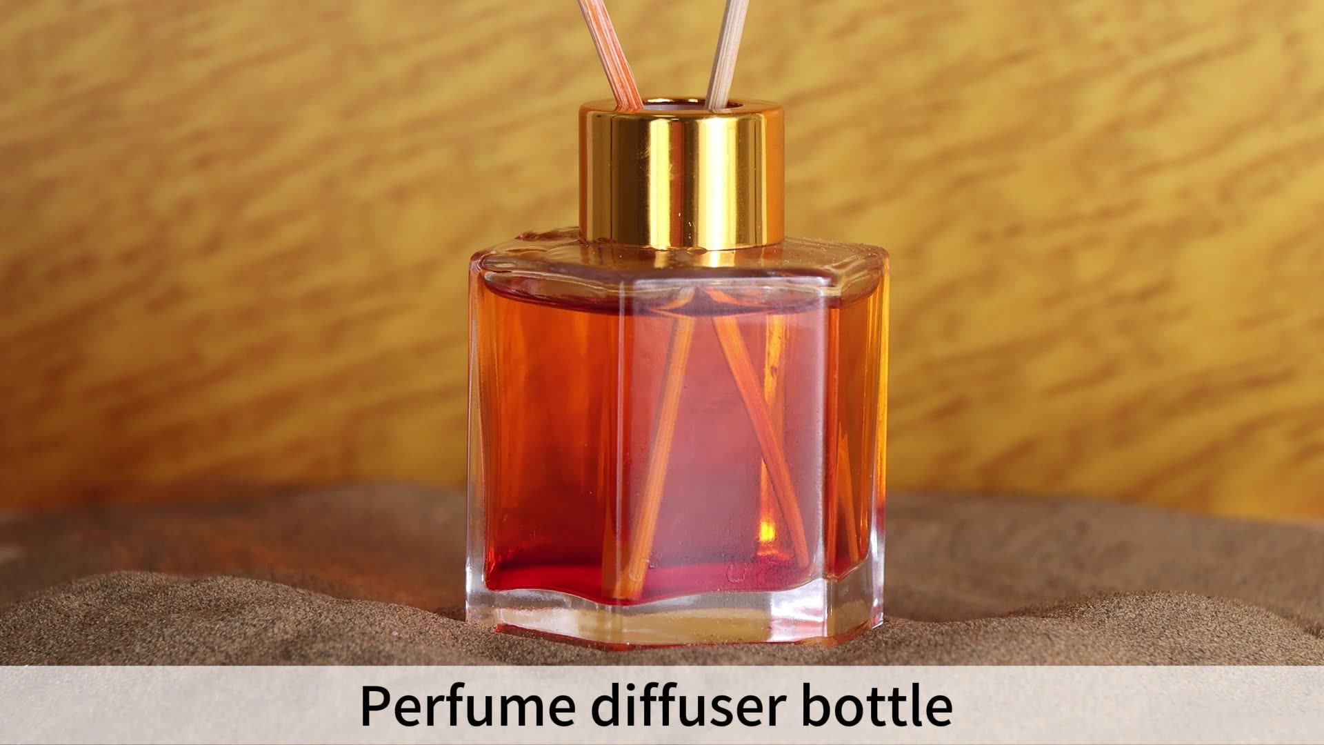 Aroma Aromatherapy Bottle Black clear Blue Perfume Empty 100ml