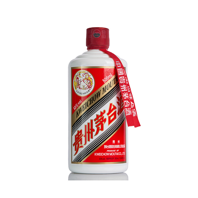 2024年贵州飞天茅台酒53度酱香型500ml*1瓶送礼品袋｜年节送礼