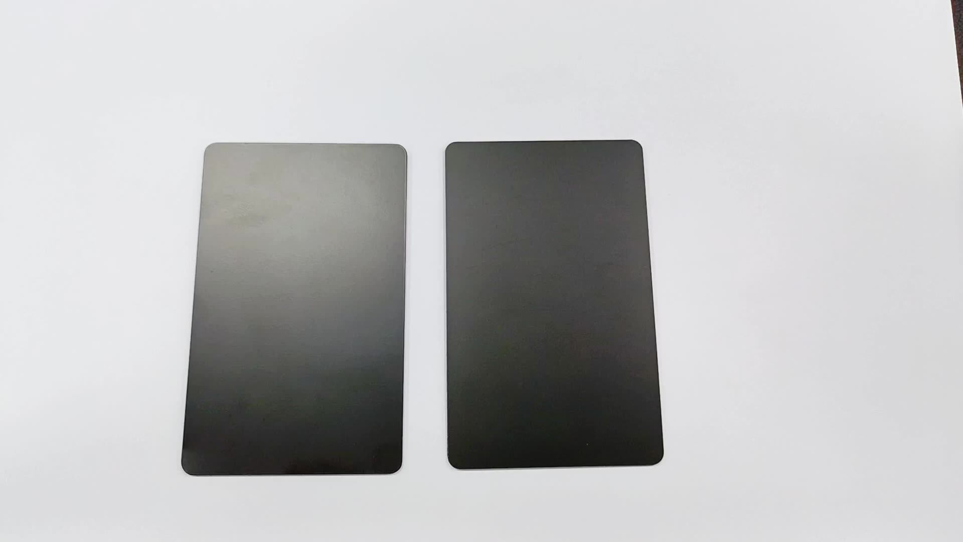 Stainless Steel Nfc Metal Card Custom Nfc Metal Id Card Blank Black Nfc Metal Aluminum Business