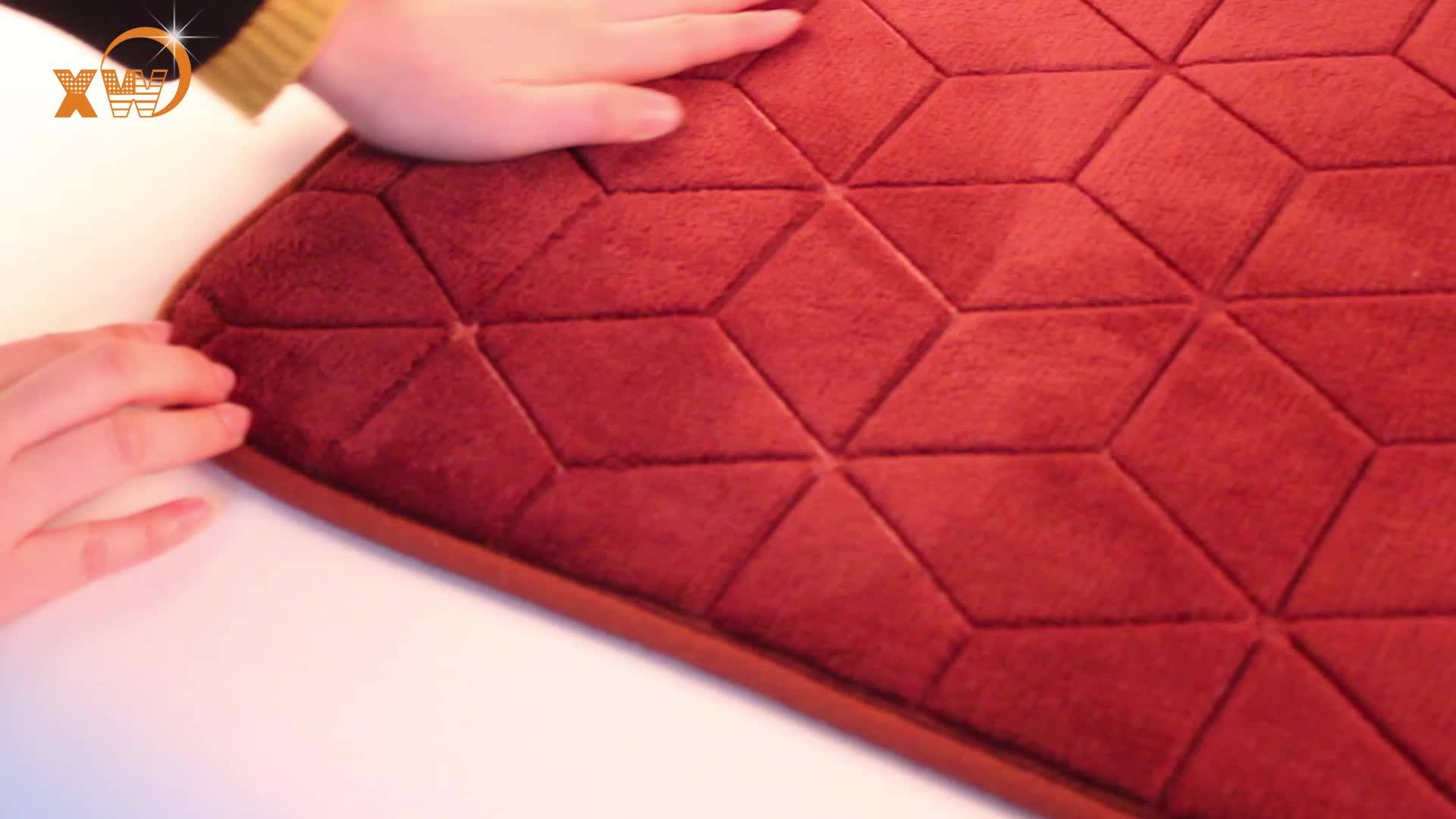 Anti Slip 2 Pieces 3 Pcs Rubber Embossed Non Slip Toilet Rug Bathroom Mat Set Buy Bathroom Mat