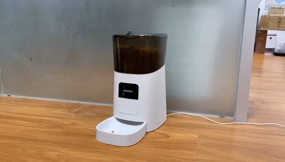 Pet Product Automatic Feeder Bowls Automatic Feeder With Lcd Display