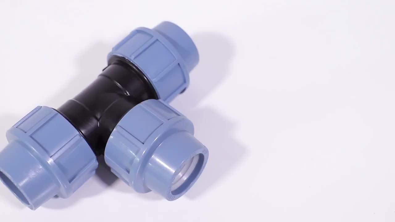 Agriculture Irrigation System Ldpe Hdpe Pipe Compression Fitting Buy
