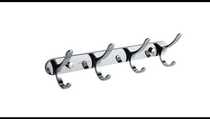 Jomoo four-row space chrome clothes hook 938704-1D-1