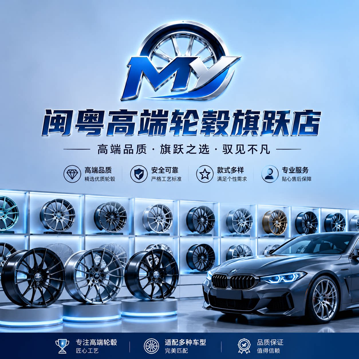 闽粤高端轮毂旗跃店