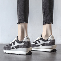 Nicole veve giant legs long ~ invisible 5CM thick bottom casual sports net red Argan shoes womens shoes