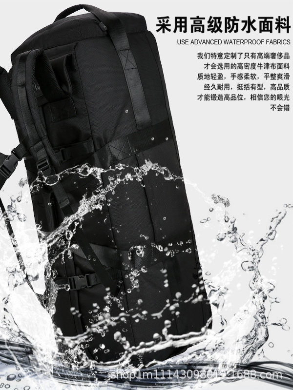 2025 New British Style Fitness Travel Luggage Bag Large Capacity Backpack with Wheels Waterproof Outdoor Sports Bag