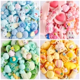 Мультяшный кремовый аксессуар ручной работы, чехол для телефона, заколка для волос, шпильки для волос, аксессуары, «сделай сам»