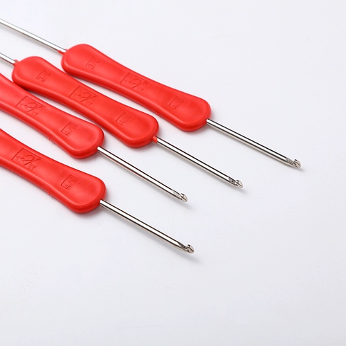 Плетеный пластиковый набор материалов ручной работы, булавка, крючок для вязания, поделки ручной работы, большие глаза