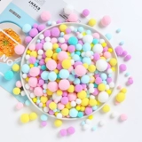 Кремовый детский креативный декор ручной работы, аксессуар для волос, набор материалов, аксессуар для сумки, плюшевый, «сделай сам»