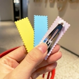 Милая челка, кремовый набор материалов, заколка для волос, шпильки для волос ручной работы, аксессуар для волос с аксессуарами, «сделай сам»