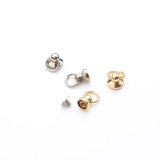 Медный крутящийся чехол для телефона, набор материалов, серебряная барсетка с аксессуарами, «сделай сам»