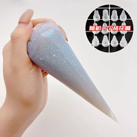 Светло -серый один/70 г отправляет случайный декоративный рот