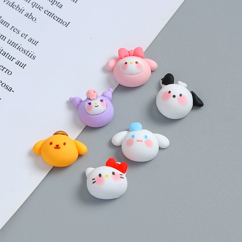 Мультяшный кремовый чехол для телефона, набор материалов ручной работы, барсетка, аксессуар для волос с аксессуарами, «сделай сам»