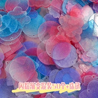 Градиент пламени раскрипции пудры смешивание 50 +цепь бусин