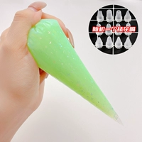 Светло -зеленый один/70 г отправляет случайный декоративный рот