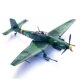 Tieliu 1/72 German Stuka Dive-Bomber Ju87-G1 Hans Rudel Cockpit Finished Model
