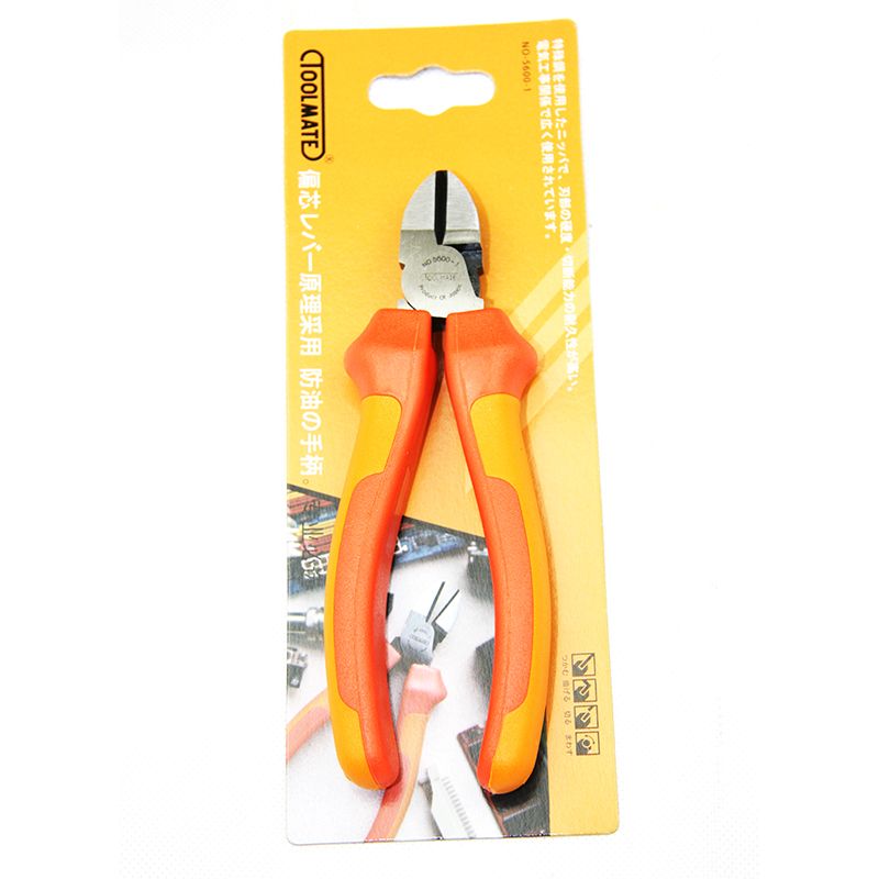 Miyamoto NO 5600-1 oblique mouthfitter 6-inch electronic pliers Pliers Electrician Pliers Diagonal nozzle pliers