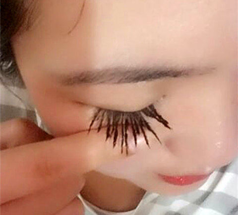 Тушь для ресниц 正品skr沙琪丽蚕丝嫁接睫毛膏双管套装浓密防水持久不晕染2支389 Sakinre