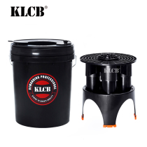 KLCB harsh professional disc polishing bucket sponge cleaning machine disc washer multi-function can be used as water bucket for vehicles