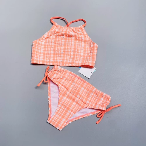 Детский оранжевый купальник, пляжный бассейн, подходит для подростков