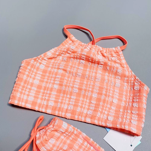 Детский оранжевый купальник, пляжный бассейн, подходит для подростков