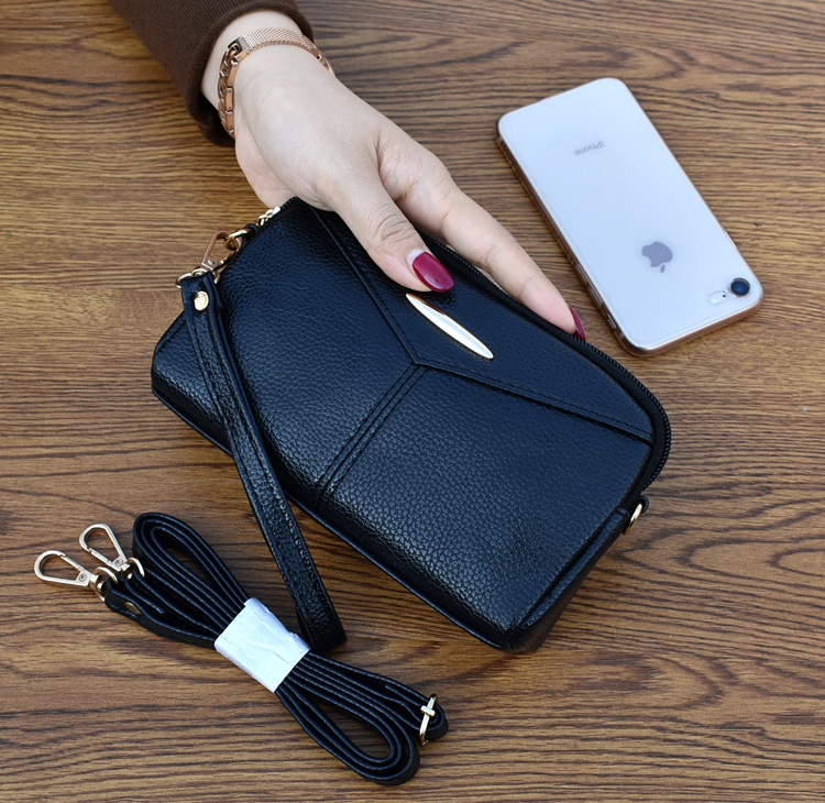 Túi xách nữ 2018 mới cũ cho nam điện thoại di động Phiên bản tiếng Hàn của túi Messenger mềm mini túi xách điện thoại di động trung niên hoang dã đơn giản túi xách nữ vascara