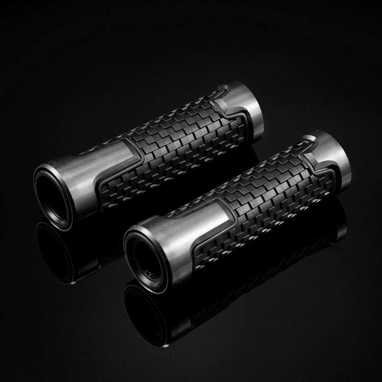Motorcycle moped modified handle cover scooter aluminum alloy handle horizon modified handle rubber grip cover
