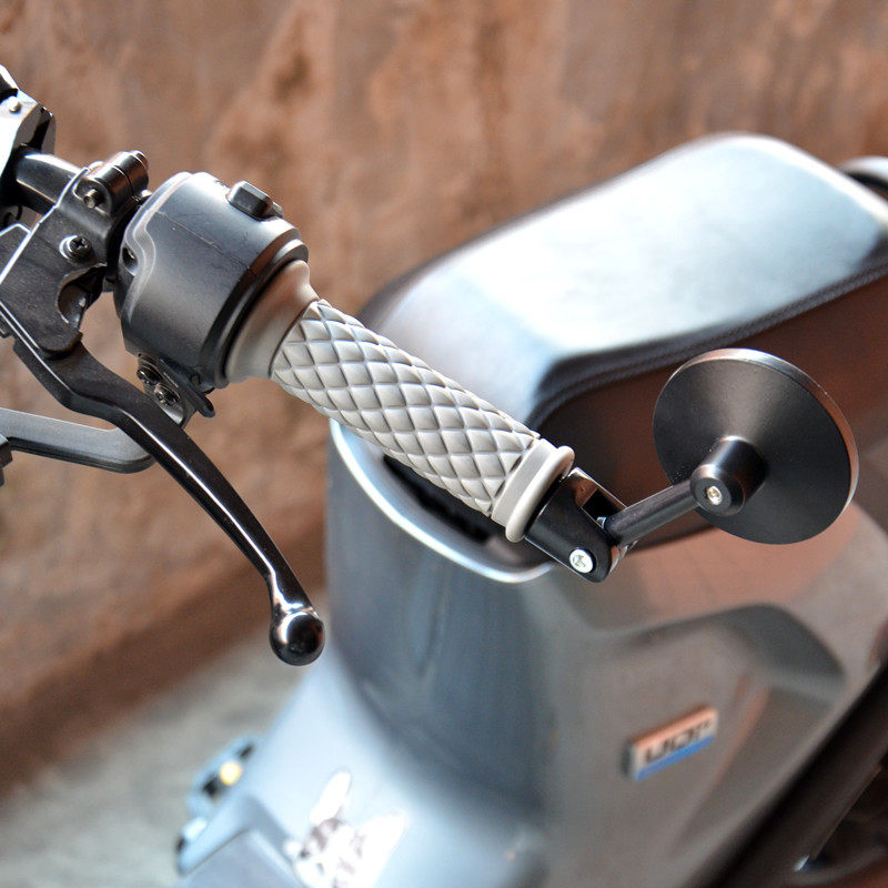Motorcycle moped modified accessories retro locomotive rear handlebar mirror rear view mirror calf mirror reversing mirror