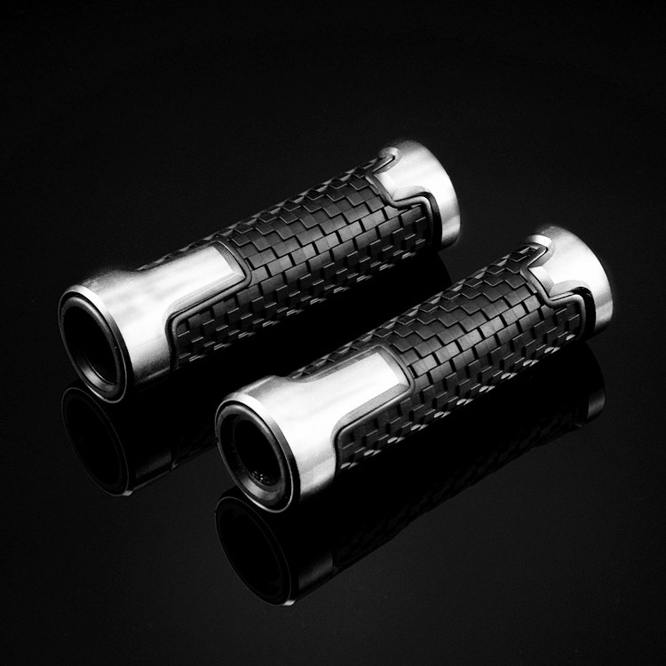 Motorcycle moped modified handle cover scooter aluminum alloy handle horizon modified handle rubber grip cover
