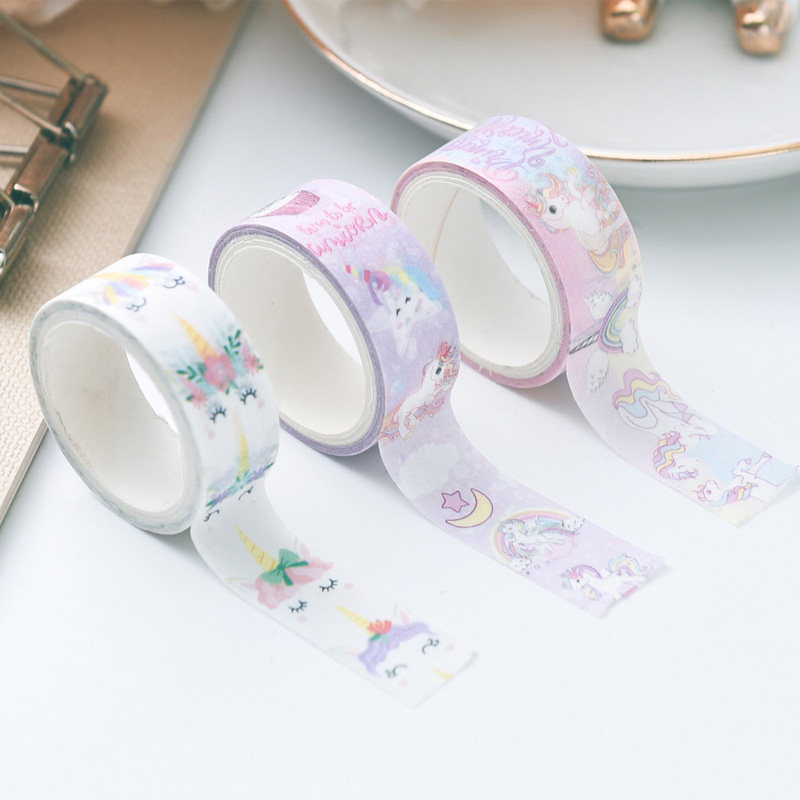 Judy artisanal INS unique unicorn and paper glue 3 sets of suits