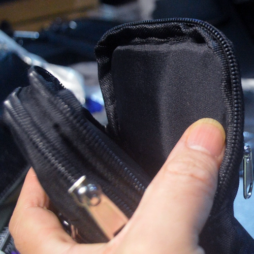 Дорожная цепочка с молнией, нейлоновый ремень, поясная сумка