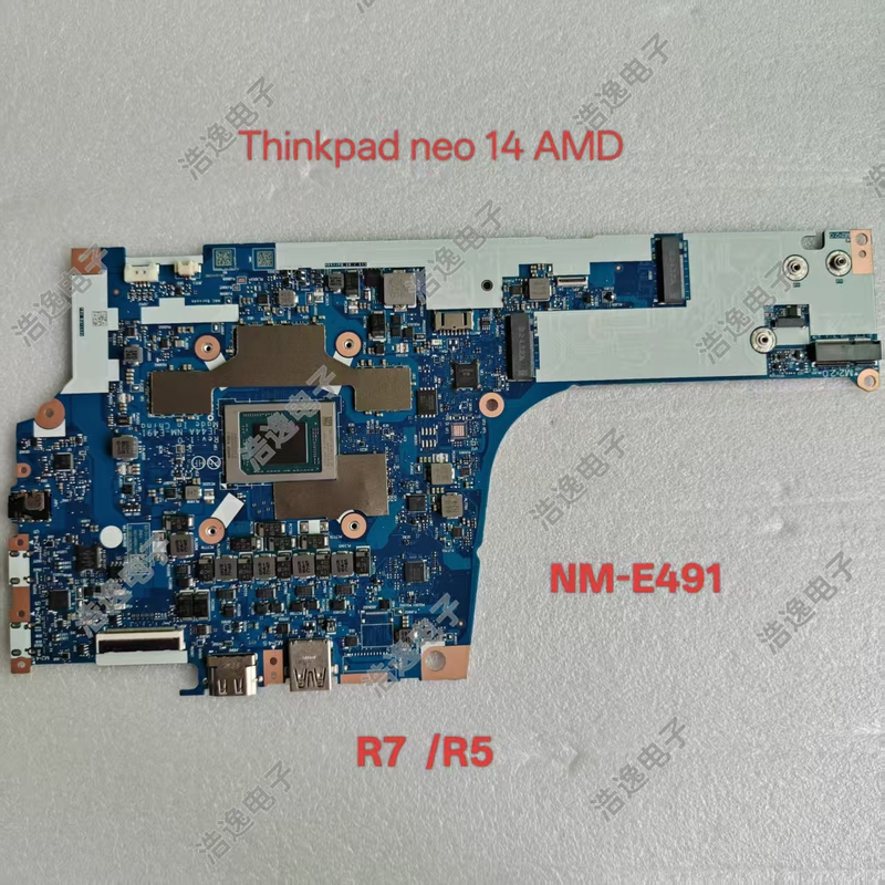 Suitable for Lenovo ThinkPad Neo 14 Amd Inter Motherboard Nm-E491 R5 R7