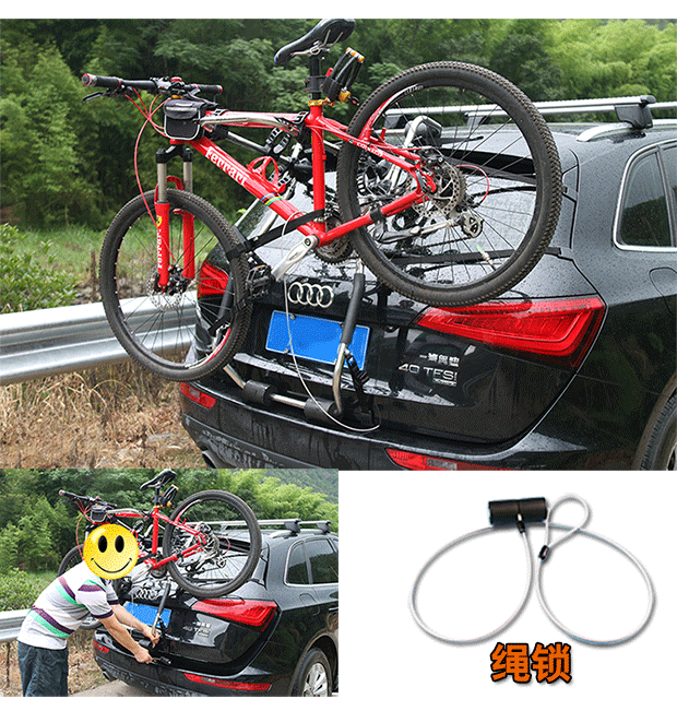 GM phía sau treo xe khung hành lý xe giá khung xe đạp khung xe đạp khung treo phụ kiện tự làm giá nóc ngang xe 7 chỗ