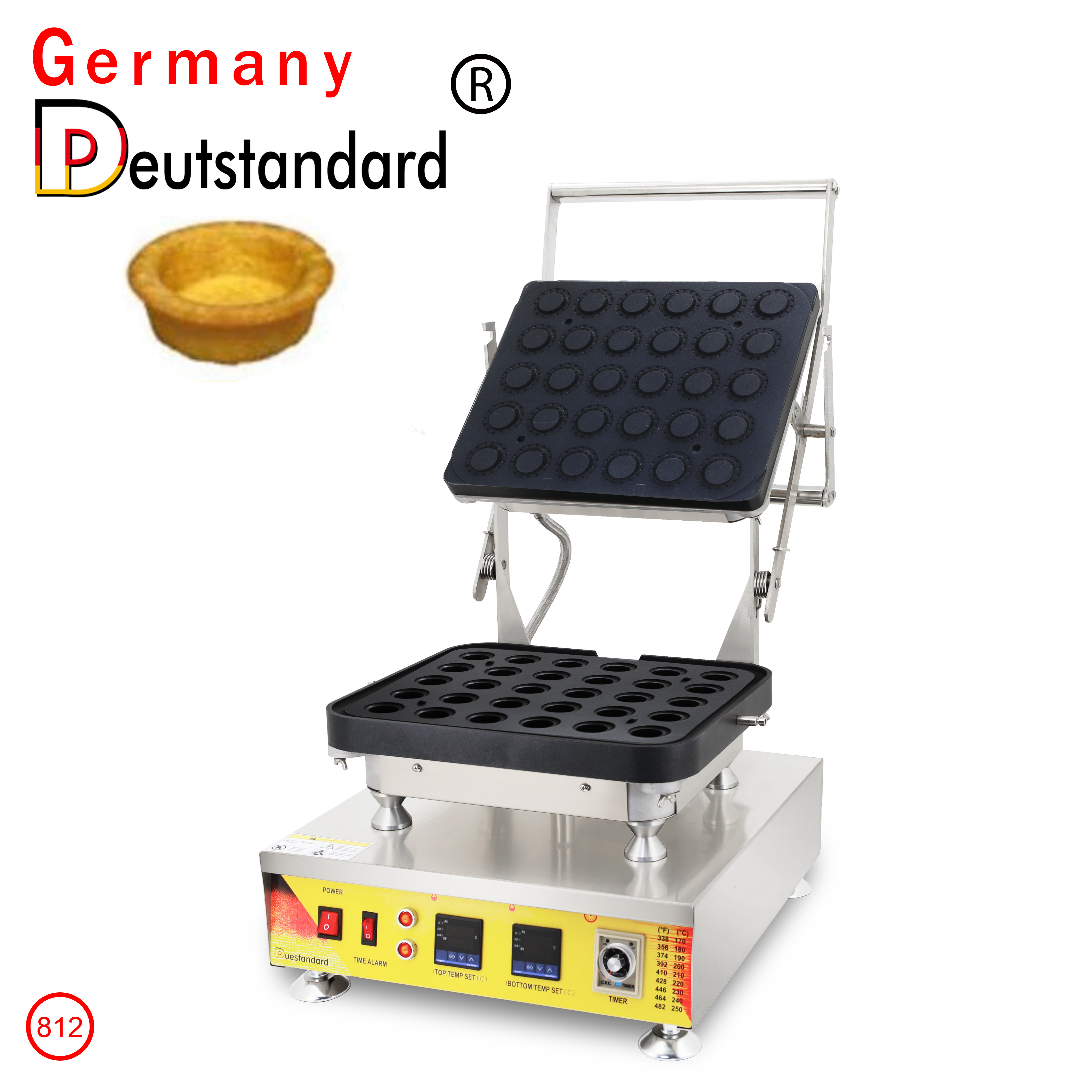 Grout Qu Chi Commercial Egg Tart Machine Flow Hearts Cheese Egg Tarts Equipment Grouting Tunic Danish Generation Factory NP-812