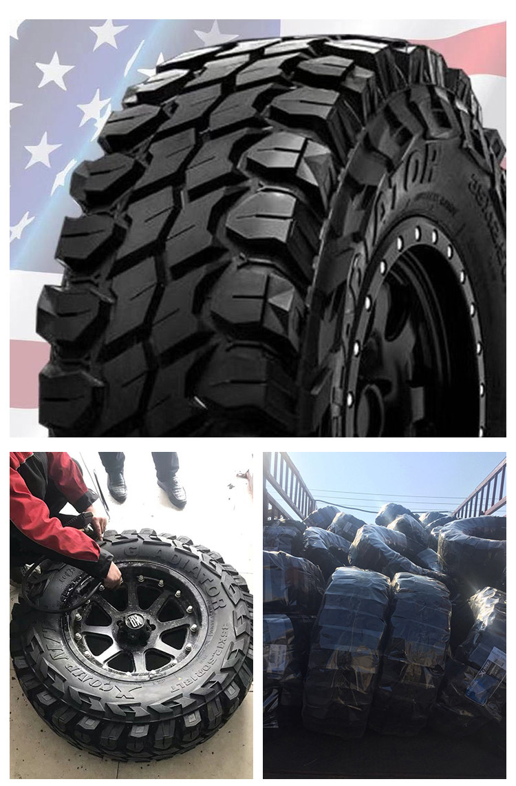 MT off-road tire 285 265/75R16 31/10.5R15 35 33/12.5R17 inch at mud tire