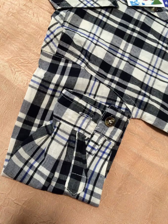 Chemise garcon à manche longue en coton - Ref 2079100 Image 6