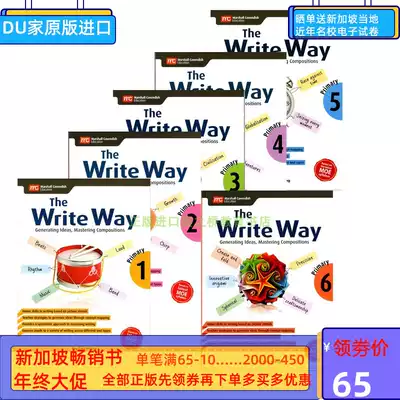 Genuine Singapore Elementary School English Writing Mind Schema Writing Method The write way sells well