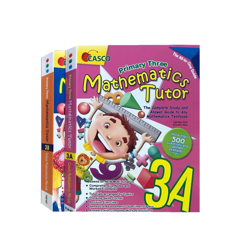Genuine Singapore Mathematics Mathematics Tutor Mathematics Tutor Primary School Grade 3 2 - Taobao