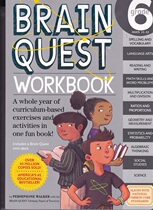 Genuine American Elementary School BRAIN development exercise book BRAIN QUEST WORKBOOK 6th grade 11-12 years old
