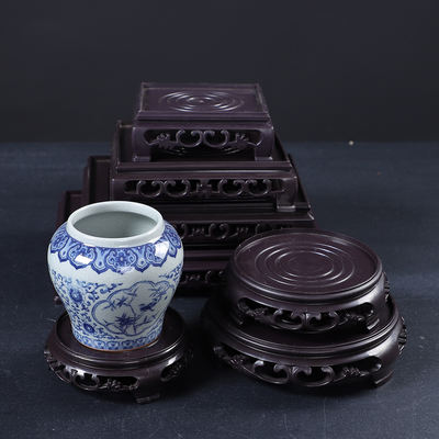 Succulent flowerpot base, plastic waterproof flower stand, tray, incense burner, teapot, handicraft display item, vase bottom support