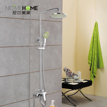 Bathroom shower Shower Shower Suit Bathroom Home full copper shower Thermostatic Shower Top Spray Lifting Shower Nozzle