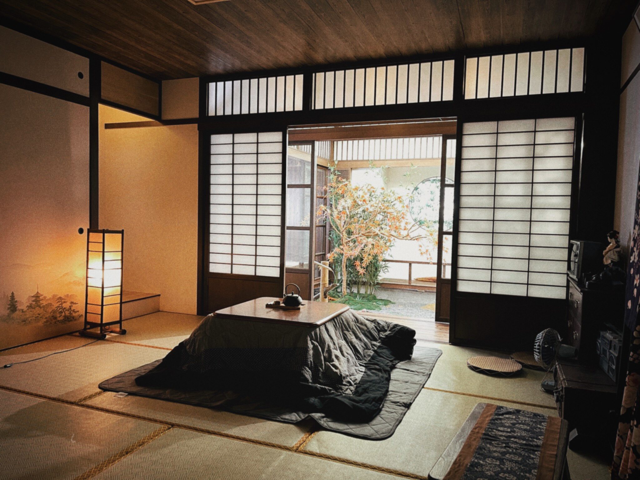 (Video Cafe Studio) Guangzhou courtyard and room Japanese studio all-weather photography venue