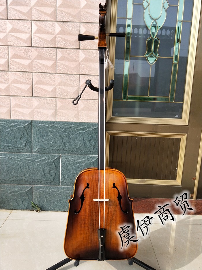 Yu Yi Trade Cello Box Flower Pattern Dig Plate Booking Imitation Antique Alcohol Lacquer A Mantou Harmonica 