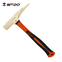 WEDO dimension AL185A woodworking hammer with handle aluminum bronze explosion-proof tool customized