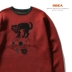 #DBEA [áo len] áo len len áo len mèo đen sọ áo len thập niên 50 - Áo len