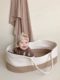 Korean baby hand basket mobile portable newborn car sleeping cradle cradle baby safe sleep bed