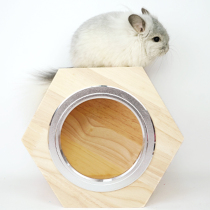 Small Favorite Hive Nest Maze Bathroom Autumn with Custom Dragon Cat Cat Rabbit Hamster Hamster Hamster House Wood Nest Hexagram