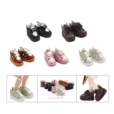 taobao agent OB11/ 12 points bjd baby shoes jasmine doll toy baby wings and angel shoes dod